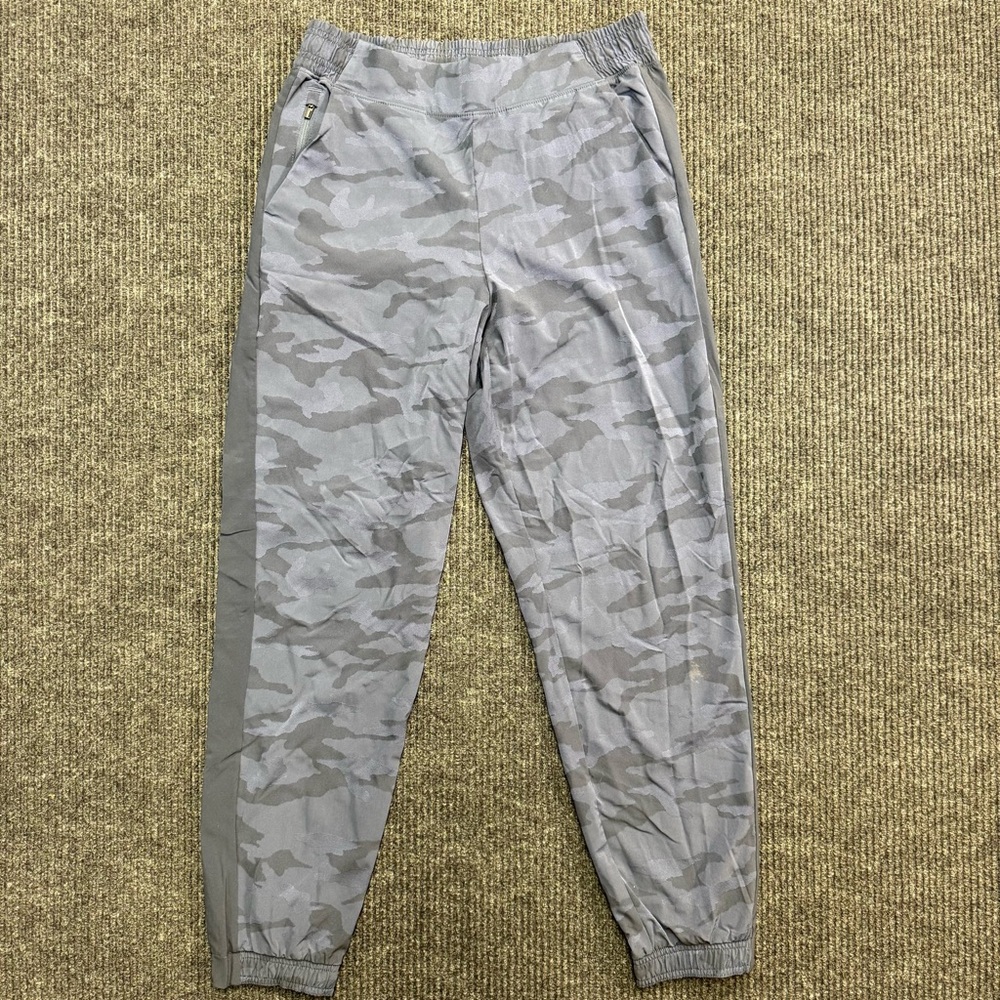 Athleta Brooklyn Camo Joggers Blue 10